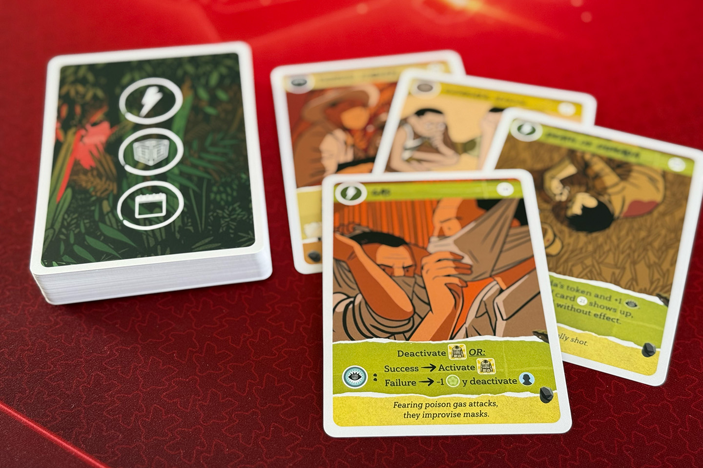 An example of an immediate event. (With a small typo: the 'y' was not translated from Spanish.)