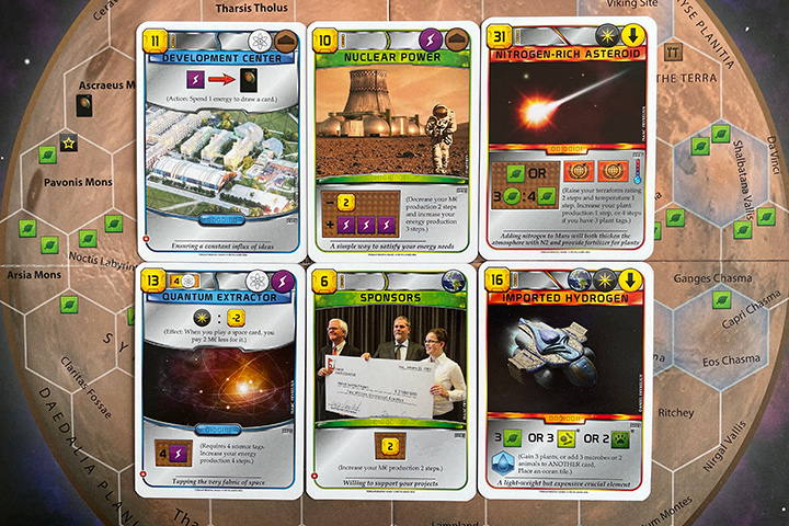 A few of the project cards.