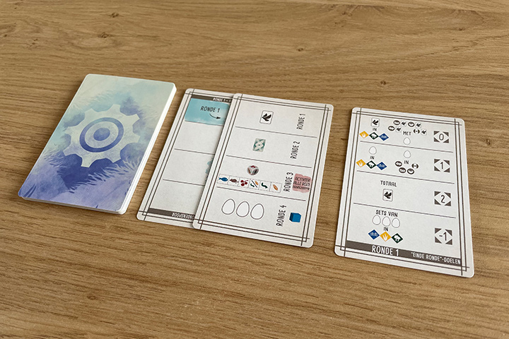 The deck of automa cards